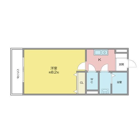 日比野駅 徒歩7分 3階の物件間取画像